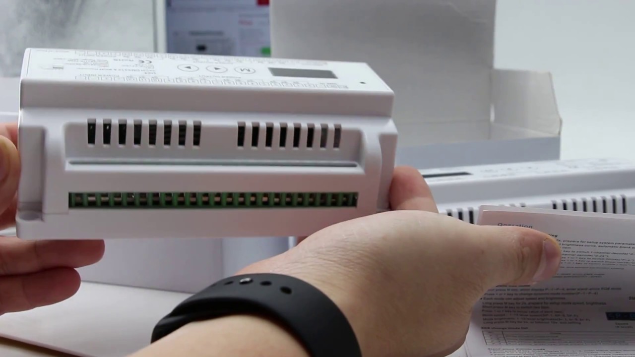 DMX 512 Decoder - 24 Channel / 12 Channel - YouTube