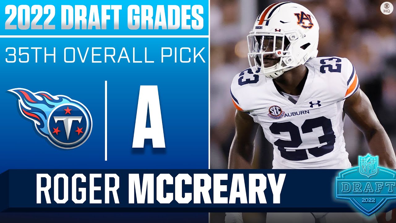 Titans Snag Speedy, First-Round SNUB in Roger McCreary with the 35th Pick | CBS Sports HQ