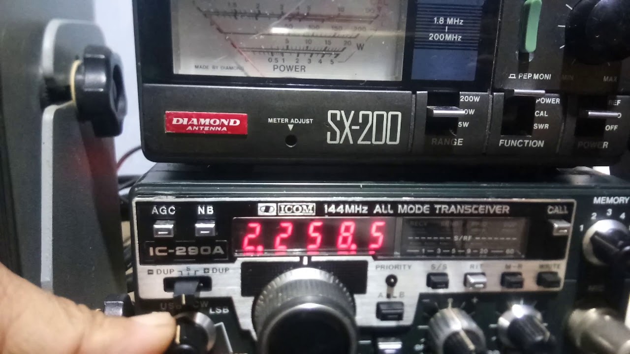 ICOM IC 290 - YouTube