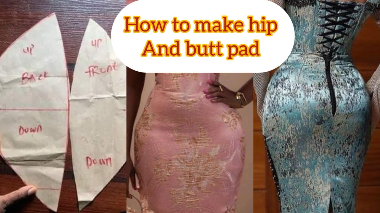 HOW TO MAKE HIP PADDING (NATURAL)- BEGINNER FRIENDLY - YouTube