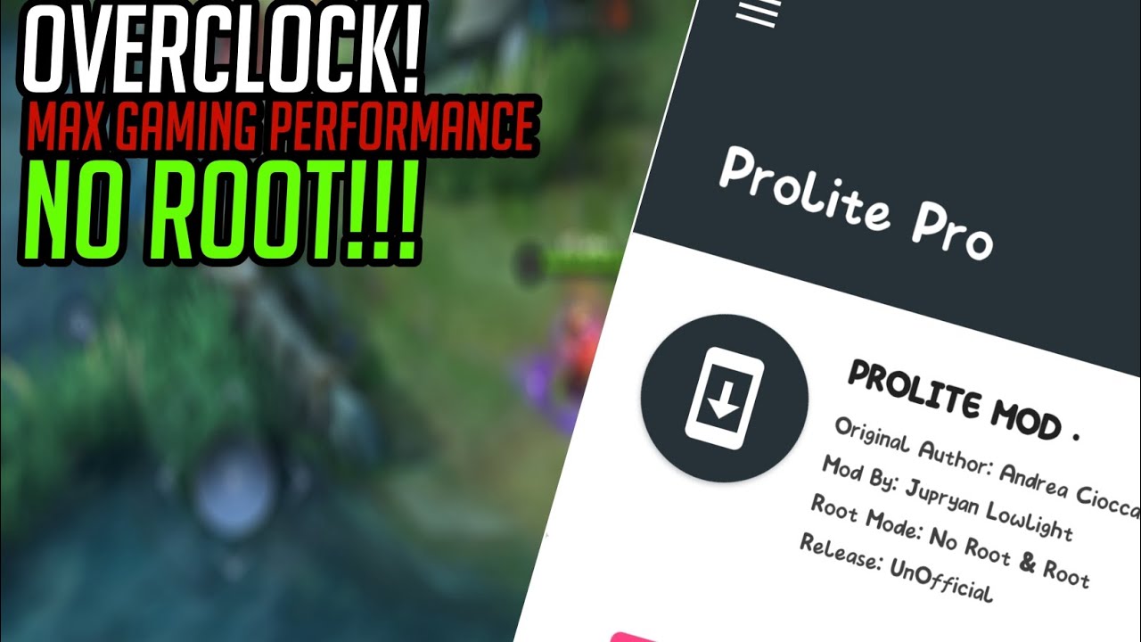Application Over Clock OVERCLOCK!🤩🔥 BEST APPLICATION BOOST YOUR PERFORMANCE🔥 -no root - YouTube
