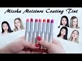 Свотч видео: помада тинт для губ Missha The Style Moisture Coating Tint Swatches