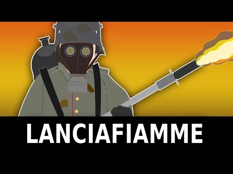 La STORIA dei LANCIAFIAMME