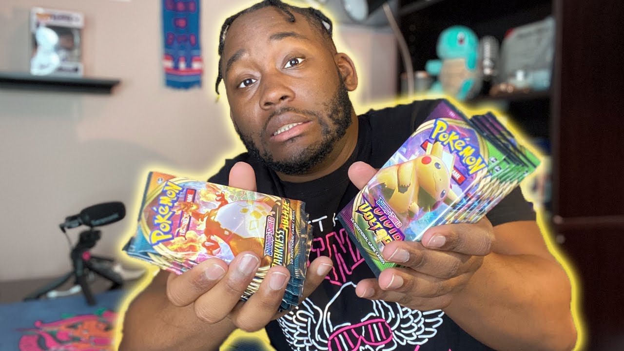 Vivid Voltage + Darkness Ablaze Pokemon Pack Opening! What Are The Best Cards!? Full Art Find!