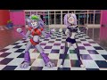 Roxanne Wolf and Loona Dancing The Whiplash Emote at Pizzaplex - Blender Animation