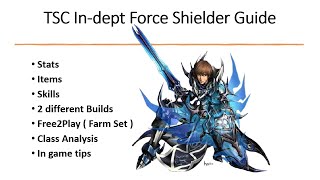 Cabal Mobile | Force Shielder Guide | Stats   Items   Skills | 2 different Builds |