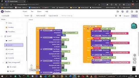 Crud tinydb sederhana menggunakan kodular