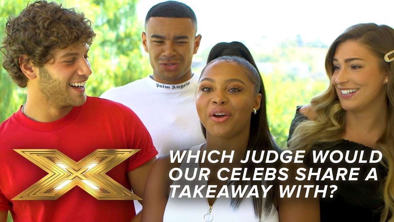 Which Judge would our celebs share a takeaway with? | Just Eat