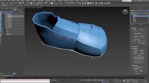 [3ds Max] Character Modeling and Texturing : Part A- Modeling 014 (Shoes)