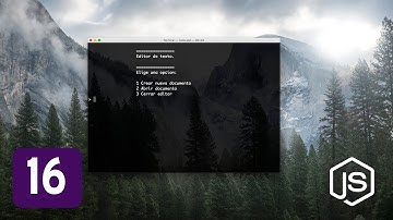 16. Primera aplicación completa en NodeJS  | Curso de NodeJS para principiantes