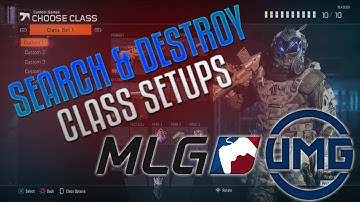 Search & Destroy UMG/MLG Class Setups!