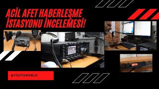Amatör Telsi̇z Derneği̇ Afet Yöneti̇m İstasyonu İncelemesi̇