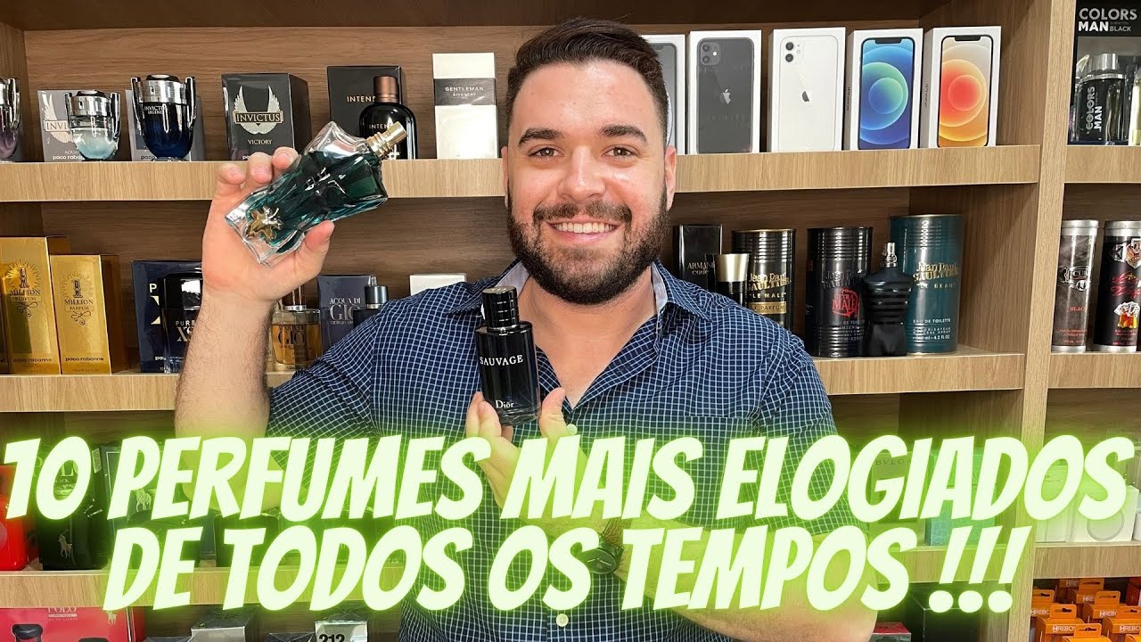 10 Perfumes Masculinos mais ELOGIADOS de TODOS OS TEMPOS, a Lista das Listas!!!