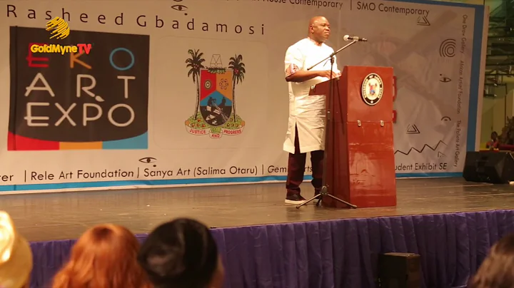 GOVERNOR AMBODE'S SPEECH AT #EKOARTEXPO2017 (Nigerian Music & Entertainment)