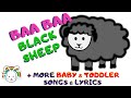 Baa Baa Black Sheep Have you any wool |  Nursery Rhymes for Babies &amp; Toddlers