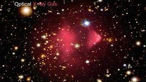 1E 0657-56 Bullet Galaxy Cluster, sequence of images
