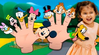 Mickey E A Turma Em Família Dos Dedos - Música Infantil Por Liz Vidoti