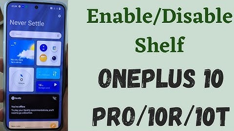 How to Disable OnePlus Shelf | OnePlus Shelf Kaise Band Kare | Add or Remove Widgets OnePlus Shelf