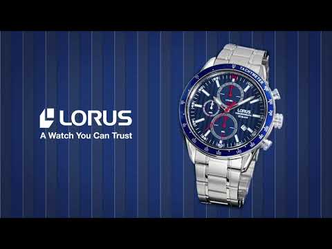 Lorus Monthly Hero Model RM329GX9 - YouTube