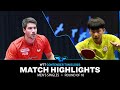 Patrick franziska vs huang yancheng  ms r16  wtt contender tunis 2023