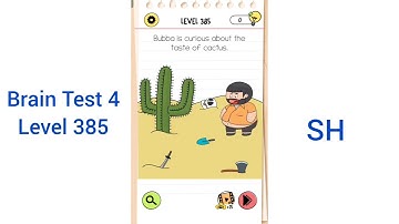 Brain Test 4 Level 385 Walkthrough