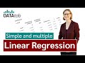 Simple and Multiple Linear Regression