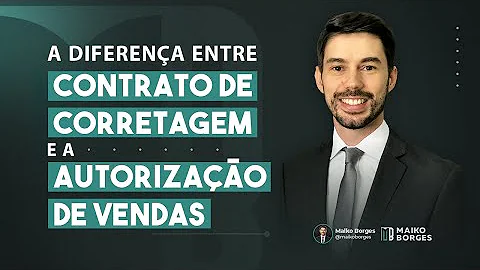 Como é chamado o contrato em que o corretor de imóveis é autorizado a promover a venda de um imóvel?