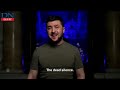 Ukraine's Zelenskiy appeals for help in Grammy video