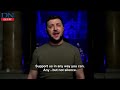 Ukraine's Zelenskiy appeals for help in Grammy video