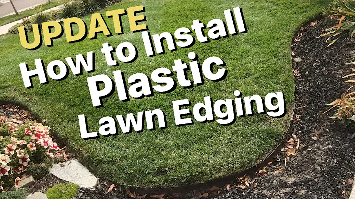 How to Install Lawn Edging For Cheap UPDATE
