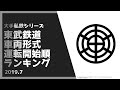 東武 車両形式　古い順ランキング　- 東武鉄道 - の動画、YouTube動画。
