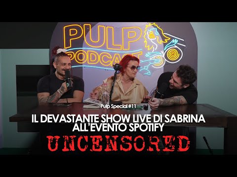 Sabrina’s Devastating Live Show at the Spotify Event 🟢 | Pulp Special #11 (HQ, Uncensored)