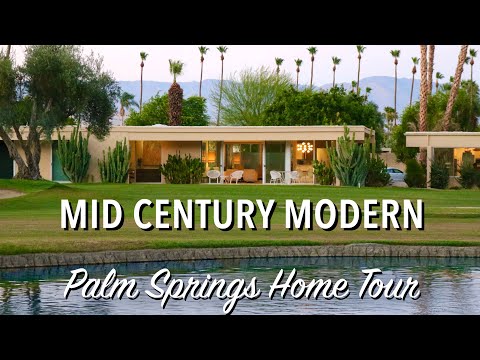 Video: Palm Springs: punctul tău fierbinte pentru designul modern din mijlocul secolului