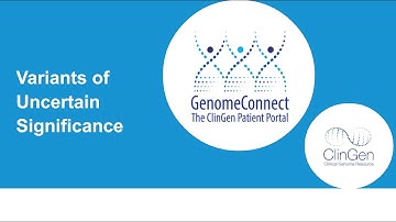 Variants of Uncertain Significance
