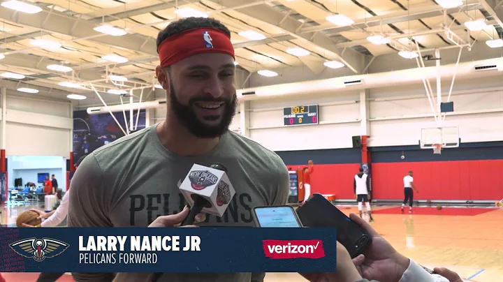 Larry Nance Jr. | Pelicans vs. Spurs Shootaround 1...