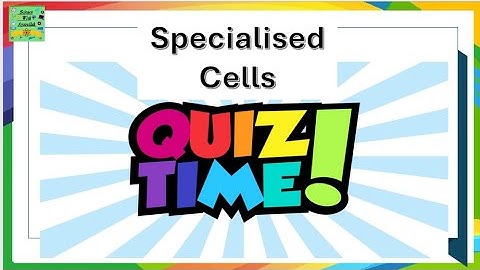 Gespecialiseerde celquiz