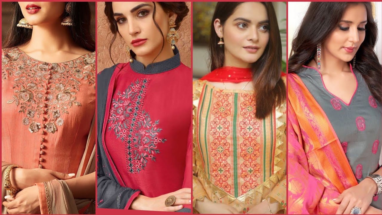 Most Trendy Ladies Shirts and Kurti Kameez Neck Designing || Ladies ...