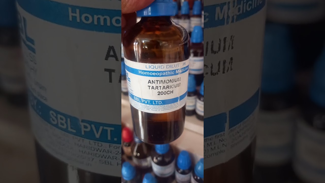 antimonium tartaricum used 