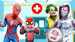 PRO 5 SPIDER-MAN & SPIDER-GIRL || Spider-Man's Wife Gives Birth & JOKER Is GOOD HERO ??