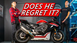 THIS GUY STARTED ON A 1000cc SPORTBIKE! (WHY? We Find Out!)