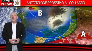 Ultimi giorni di grande caldo, l'anticiclone è prossimo al collasso