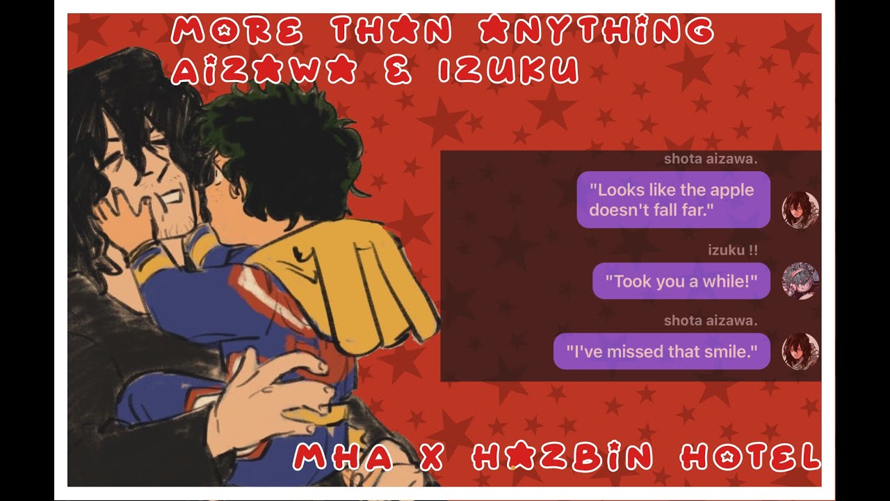 More than anything || MHA x Hazbin Hotel || MHA texts