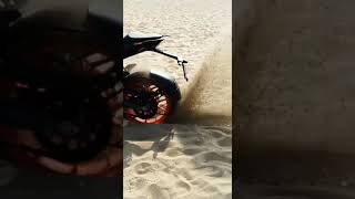 Bike Stuck in Beach Sand.