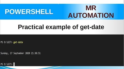 PowerShell S1E33 (Get-Date)