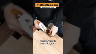 How to Use a Hand Plane
How to Use a Hand Plane How to Use a Hand Plane