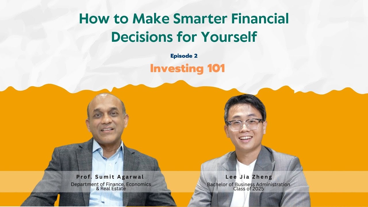 How to make smarter financial decisions for yourself Ep2: Investing 101 ...