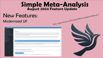 Simple Meta Analysis UI Update (August 2024 Update)