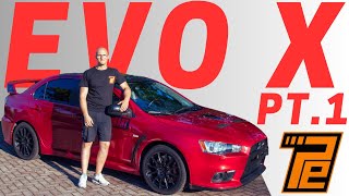 Mitsubishi Lancer Evo X - restauro parte 1