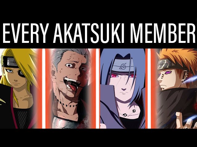 HOW AKATSUKI WAS CREATED HOW EACH AKATSUKI MEMBER WAS RECRUITED! SUMMARY OF  THE CREATION OF AKATSUKI 