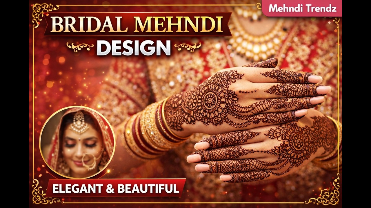 Simple eid mehndi designs